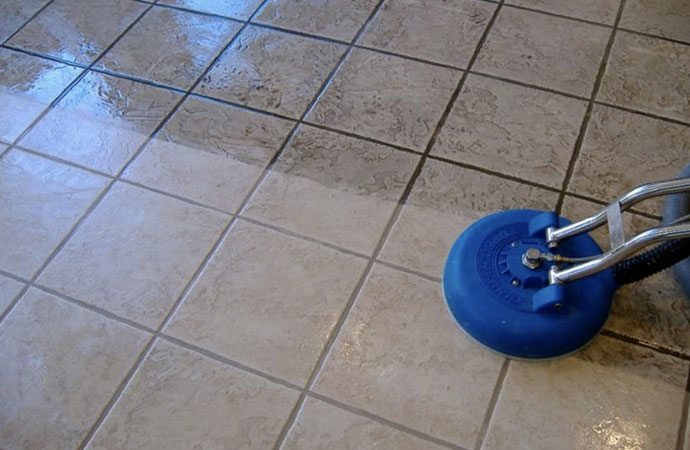 Tile floors