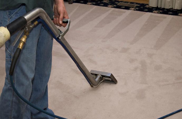 carpet cleaning with truck mounted system