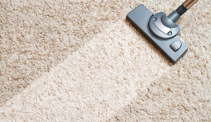 carpet cleaning with vacuum cleaner