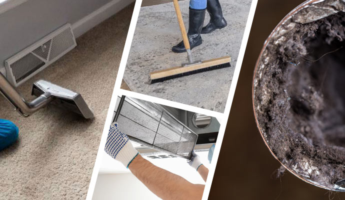 carpet cleaning in different types