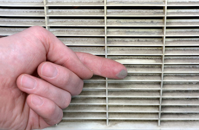 Breathing Problems Could Be From a Dirty Air Duct