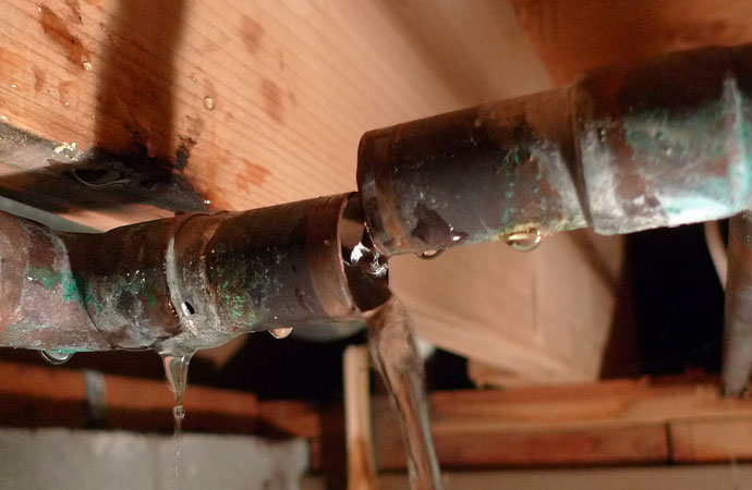 Water Pipe Break Repair