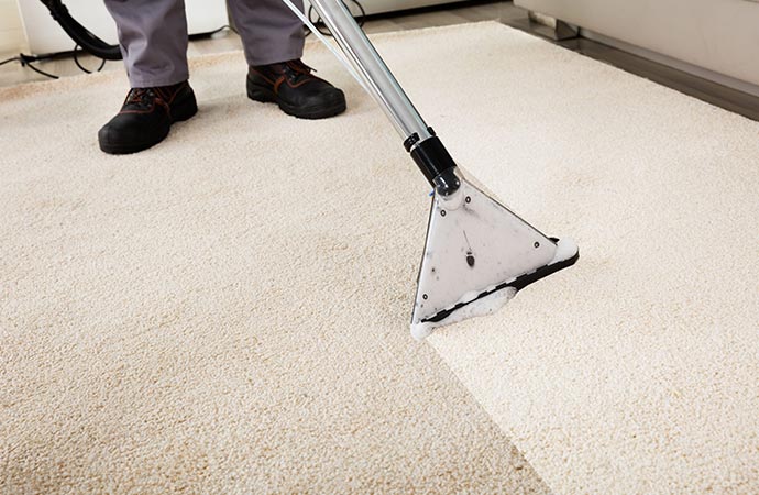 carpet cleaning by vaccum cleaner
