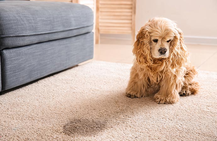 Professional pet stains removal service