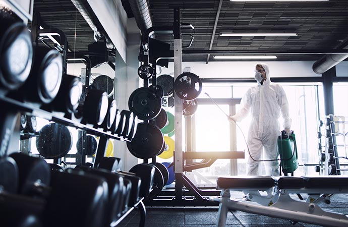 Professional Cleaning for Gyms/Fitness Centers in Baltimore & Columbia